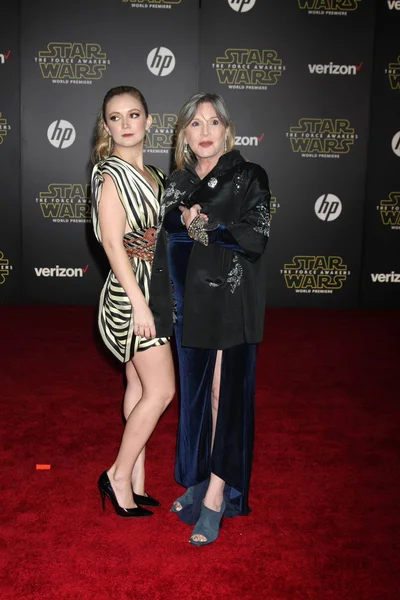 Billie lourd på "Star Wars" — Stockfoto