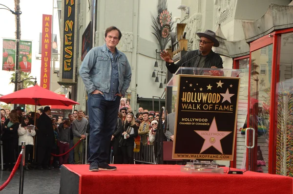 Quentin Tarantino, Samuel L. Jackson — Zdjęcie stockowe