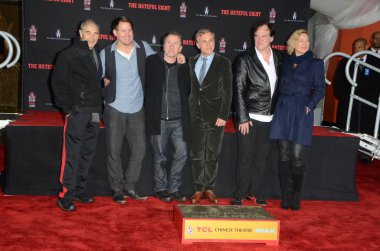 Robert Forster, Channing Tatum, Tim Roth, Christoph Waltz, Quentin Tarantino, Zoe Bell