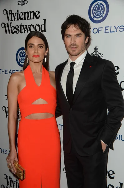 Nikki Reed, Ian Somerhalder — Stock Photo, Image