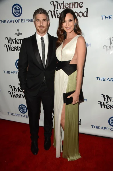 Dave Annable, Odette Annable — Stockfoto