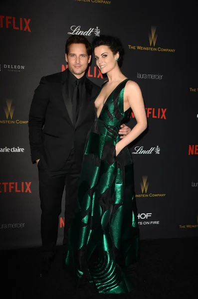 Peter Facinelli, Jaimie Alexander — Foto de Stock