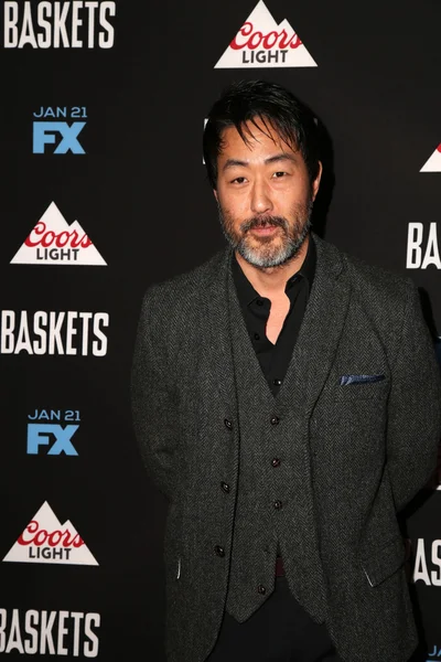 Kenneth Choi en las "Cestas " — Foto de Stock