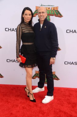 Lucy Liu, Jeffrey Katzenberg