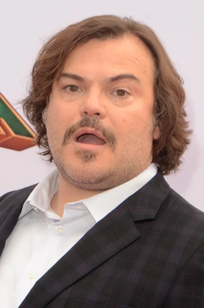 Jack Black op de "Kung Fu Panda 3" — Stockfoto