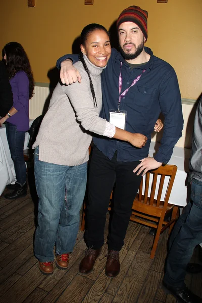 Joy Bryant, Ezra Edelman — Fotografia de Stock