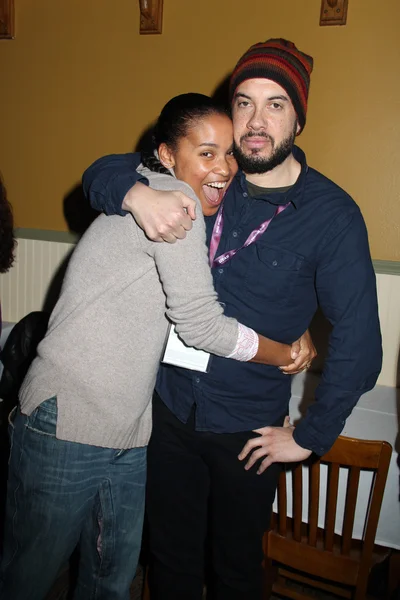 Joy Bryant, Ezra Edelman — Fotografia de Stock