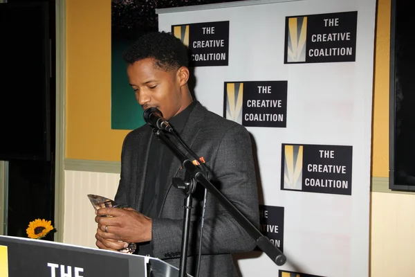 Nate Parker at Kia Supper Suite — Stockfoto