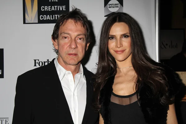 John Branca, Jenna Hurt — Stock Photo, Image