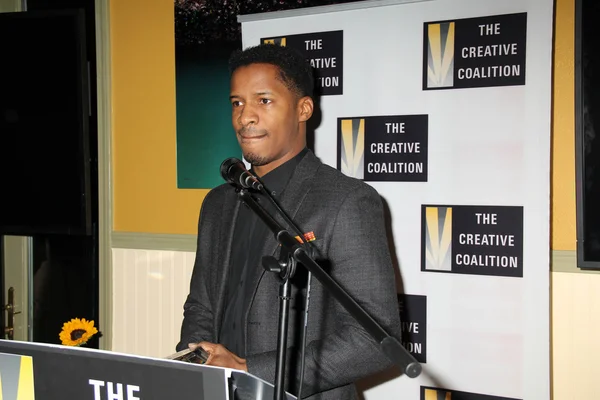 Nate Parker at Kia Supper Suite — Stock Photo, Image