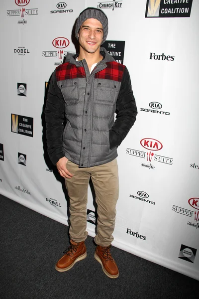 Tyler Posey en Kia Supper Suite — Foto de Stock