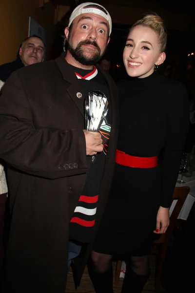 Kevin Smith, Harley Quinn Smith — Fotografie, imagine de stoc