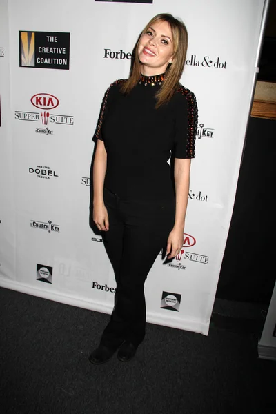 Carly Steel at Kia Supper Suite — Stock Photo, Image