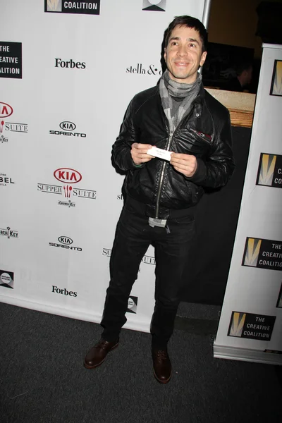 Justin Long at Kia Supper Suite — Stock Photo, Image