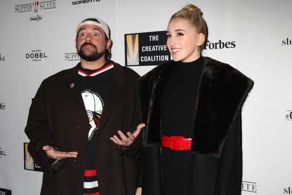 Kevin Smith, Harley Quinn Smith — Zdjęcie stockowe