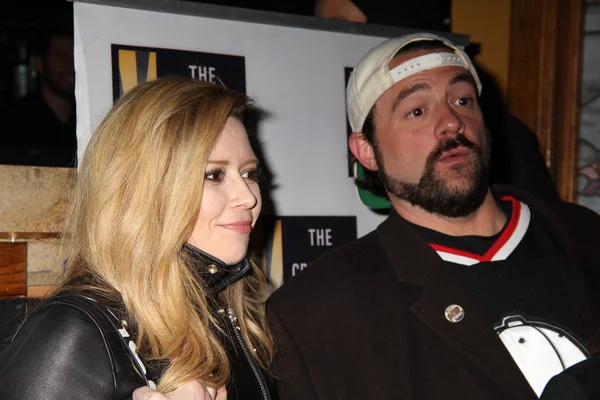 Natasha Lyonne, Kevin Smith — Foto de Stock