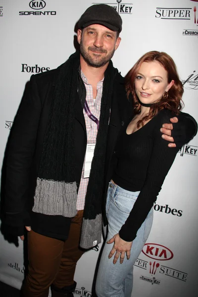 J.T. Mollner, Francesca Eastwood — Foto de Stock