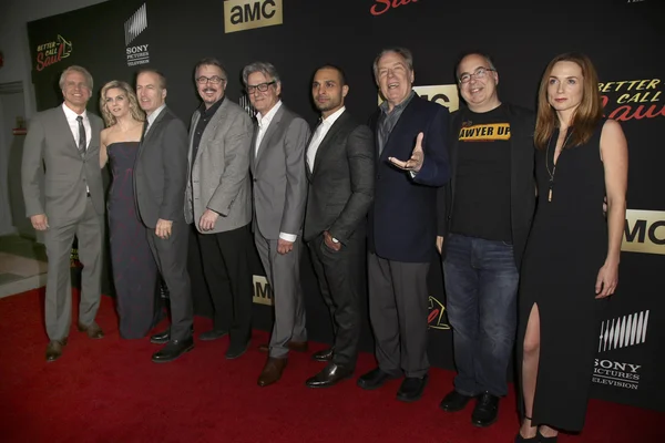 "Better Call Saul" Cast and Crew — Stock Photo, Image