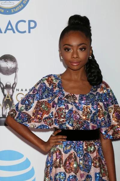 Skai Jackson na 47TH NAACP — Fotografia de Stock