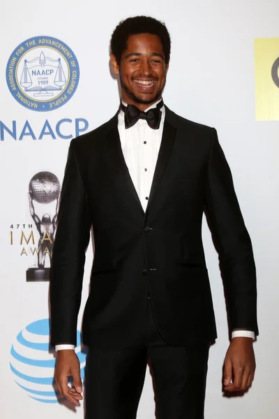 Alfred Enoch at the 47TH NAACP — Stockfoto