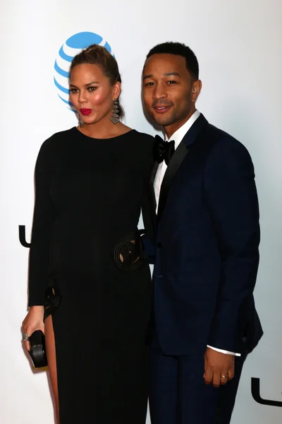 Chrissy Teigen, John Legend — Stock Photo, Image