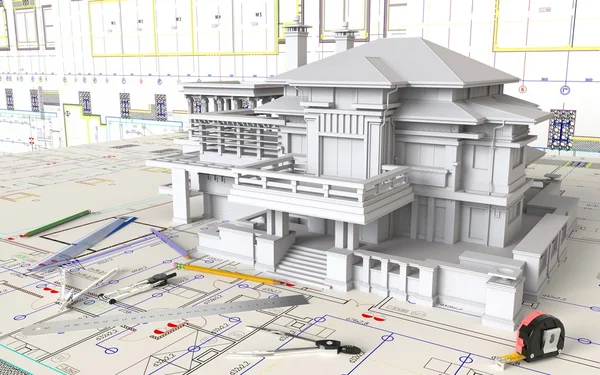 House Layout And Architectural Drawings