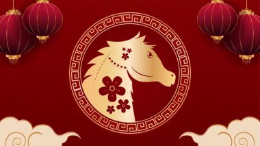 Çin Zodyak kültüründen esinlenilen At Animasyonu Yılı, dinamik hareket ve şenlikli doğu unsurlarıyla