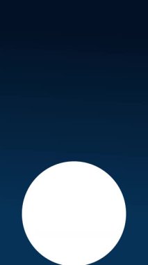 Yumuşak renklerle, pürüzsüz hareketlerle ve en az dekoratif elementlerle temiz Ramazan animasyonu