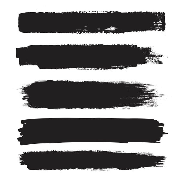 grunge artistic brush strokes