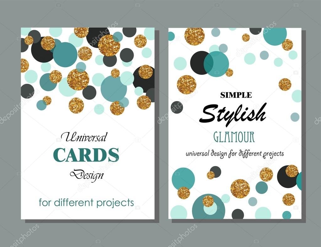 Universal Modern Stylish Cards