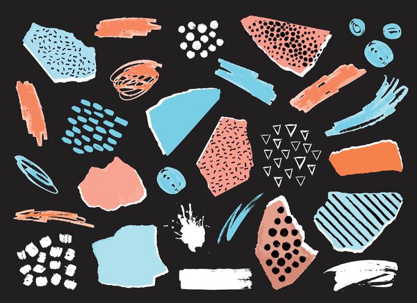 Элементы дизайна коллажей
