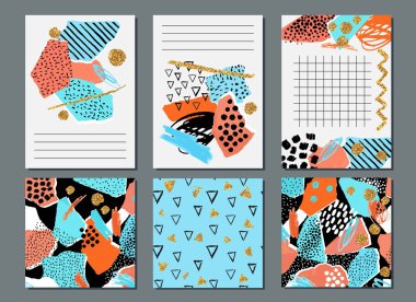 Sanatsal yaratıcı evrensel kartları 