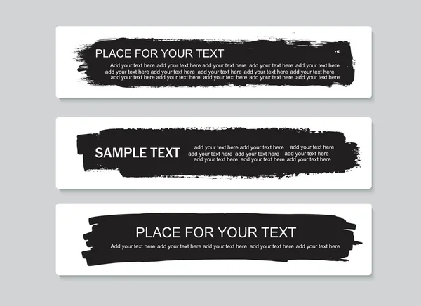 Collection de devis ou de zones de texte . — Image vectorielle