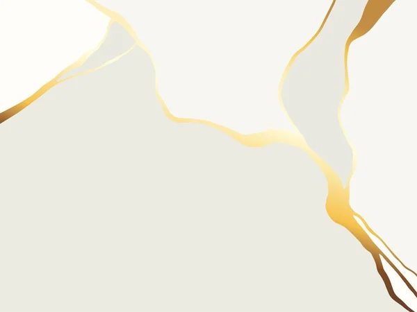黒と白 灰色の抽象的な大理石の石のデザイン 最小限の金継ぎアートスタイル 黄金の豪華な亀裂の地面 抽象的な風景 パターン カバー ブランディングテンプレート — ストックベクタ