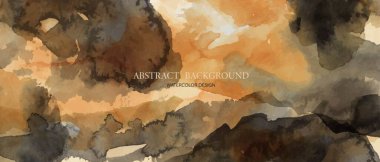 Gri, turuncu, suluboya, grunge arka plan. Kirli doğal doku.