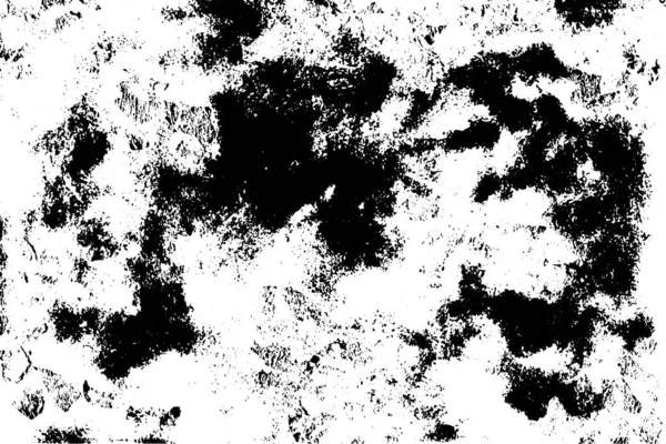 Grunge Zwart Wit Textuur Overlay Rumoerige Vuile Abstracte Achtergrond Vector — Stockvector