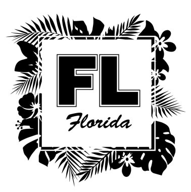 yaprakları ve florida yazıt