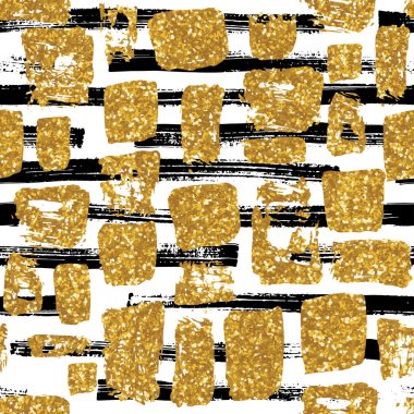 kesintisiz geometrik altın deseni.