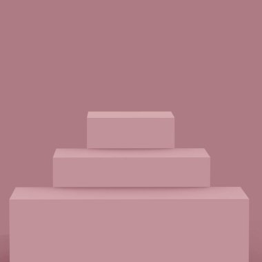 3D mor leylak sahne podyumu stüdyo arkaplanı minimum. Soyut 3d geometrik şekil çizimi. Kozmetik moda ürünleri için görüntü. Doğal monokrom renk tonları.