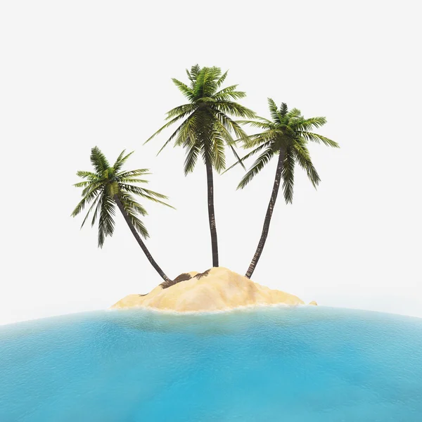 Тропічний острів — стокове фото