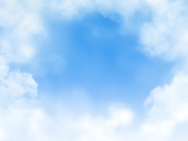 Paesaggio nuvoloso Immagine Stock