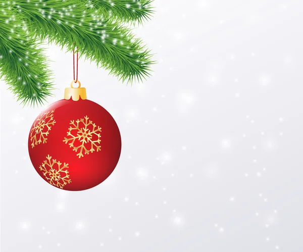 Kırmızı Noel ball 2