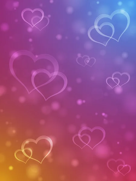 Valentine faerie background — Stock Photo, Image