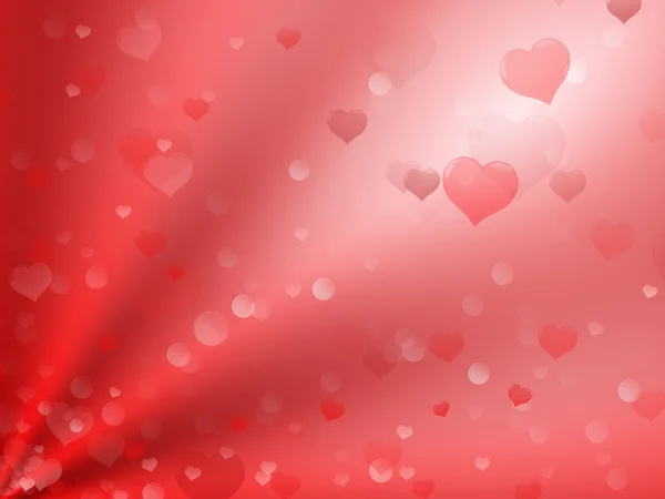 Red valentine background — Stock Photo, Image