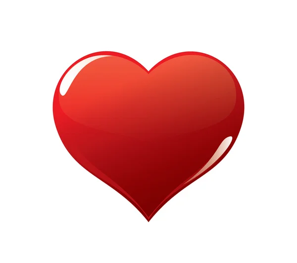 Red heart — Stock Photo, Image