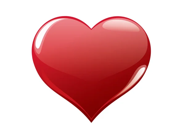 Red heart 2 — Stock Photo, Image