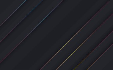 Soyut siyah arkaplan köşegeni çizimi