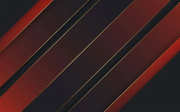 Illustration Vektorgrafik Der Abstrakten Schwarzen Und Roten Farbe Hintergrund Diagonal — Stockvektor