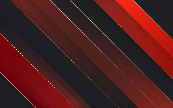 Иллюстрационный Векторный График Абстрактной Диагонали Чёрного Красного Цветов — стоковый вектор