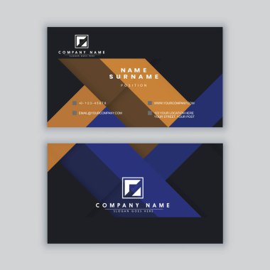 Zarif asgari kart şablonu